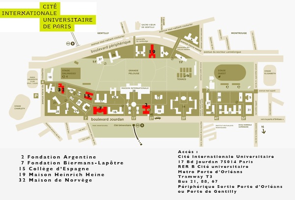 carte cité universitaire